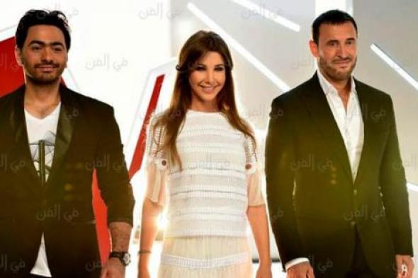 الصورة الأولى لتامر حسني أثناء تصوير The Voice Kids