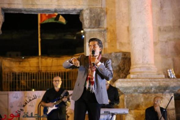 نجاح ملفت للنجم العربي " وليد توفيق " في مهرجانات الأردن