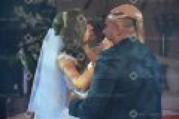 بالصور: هبة أبو سريع تحتفل بزفافها