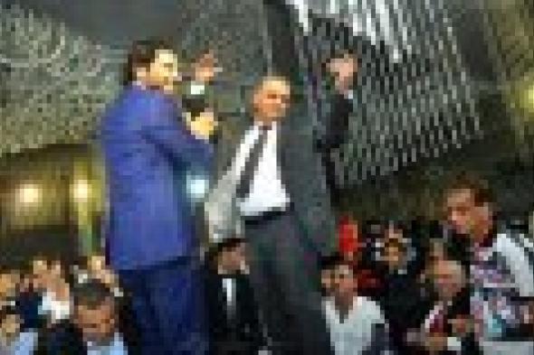 بالصور: نجوم الفن يحتفلون بزفاف ابنة شقيق السبكي