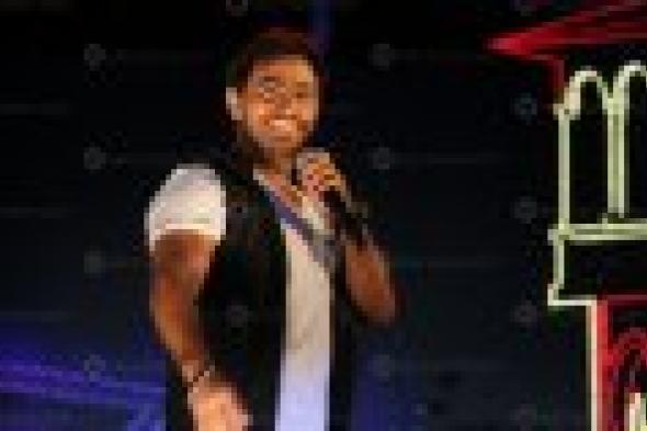 بالصور: تامر حسني يتألق في حفله بنادي سموحة