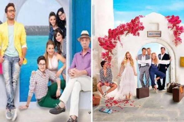بالفيديو- ما رد تامر حسني على اقتباس ملصقات فيلمه "أهواك" من Mamma Mia؟