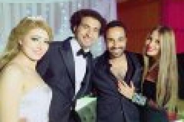 بالصور: علي ربيع يحتفل بعقد قرآنه وسط نجوم الفن