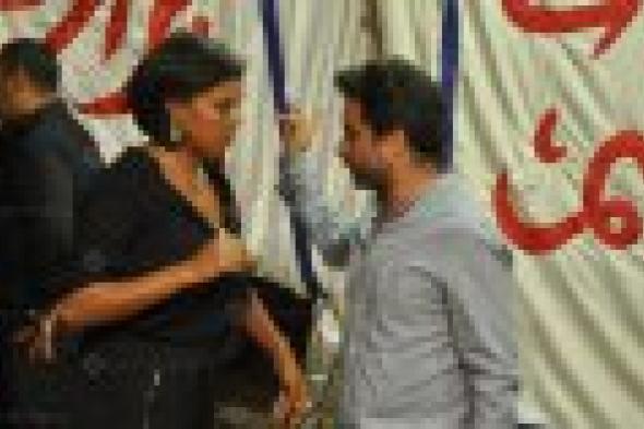 بالصور: نجوم الفن يقدمون واجب العزاء في والد هادي الباجوري