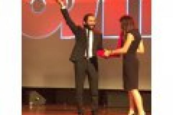 بالصور: مجموعة "osn" تكرم رائد الكوميديا المصرية أحمد حلمي