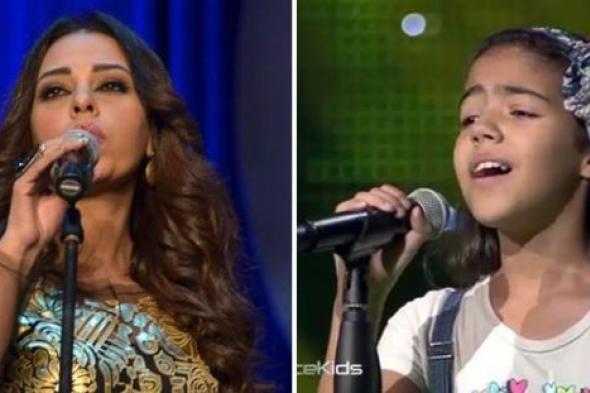 مروة ناجي مبهورة بطفلة The Voice Kids نور قمر