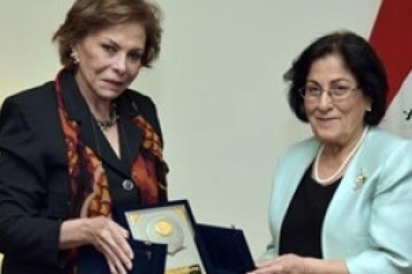 سيدة العراق الأولى روناك عبد الواحد   تزور منظمة المرأة العربية