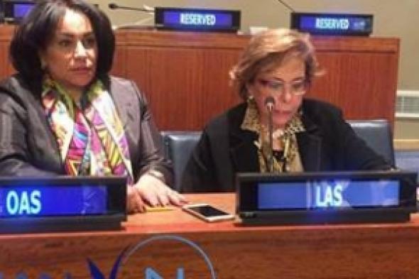 " وكالة أخبار المرأة " تنشر كلمة السفيرة مرفت تلاوي المديرة العامة لمنظمة المرأة العربية بإسم  جامعة الدول العربية ومنظمة المرأة العربية في اجتماعات الدورة (60) للجنة وضع المرأة بالأمم المتحدة المنعقدة في نيويورك