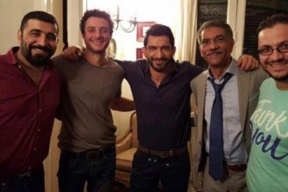 صورة- أحمد الفيشاوي ينتهي من "القرد بيتكلم"