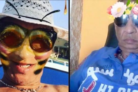 بالصور والفيديو- محمد السبكي على Instagram شكل ثاني .. فيديوهات مضحكة وselfie وتاج الورود ونجمات لبنان