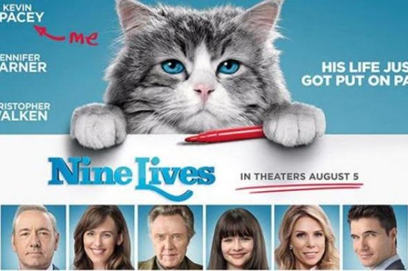 فيلم Nine Live .. كيفين سبيسي يفشل في أداء دور القطة