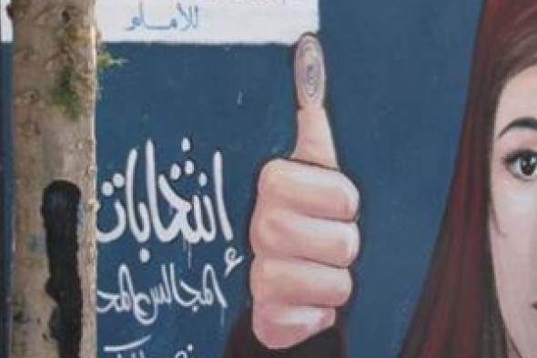 الجداريات وسيلة لدعوة الفلسطينيات للمشاركة بالانتخابات