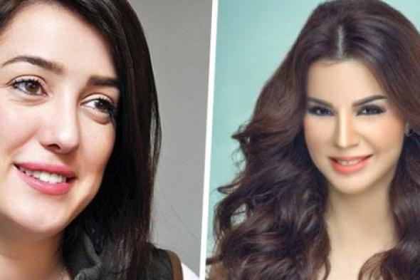 فريال يوسف تنشر فيديو طريف مع كندة علوش من كواليس "حجر جهنم"