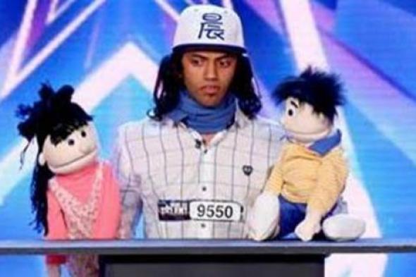 متسابق مصري يبهر لجنة تحكيم Arabs Got Talent بالتحدث من بطنه!