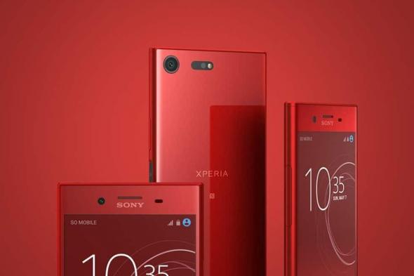 هاتف Xperia XZ Premium الأحمر .. درّة هواتف سوني المتطورة