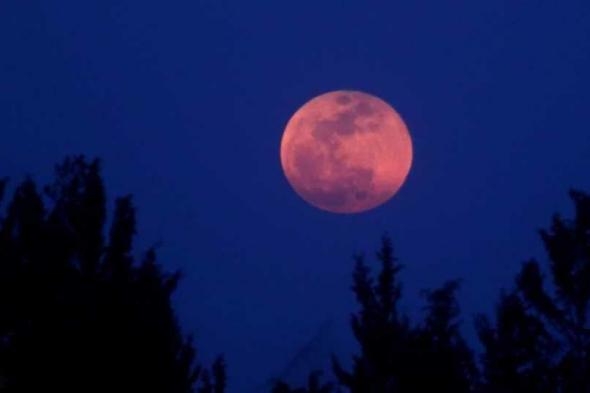 بالصور.. انقسام بين العلماء بشأن "القمر الدموي"