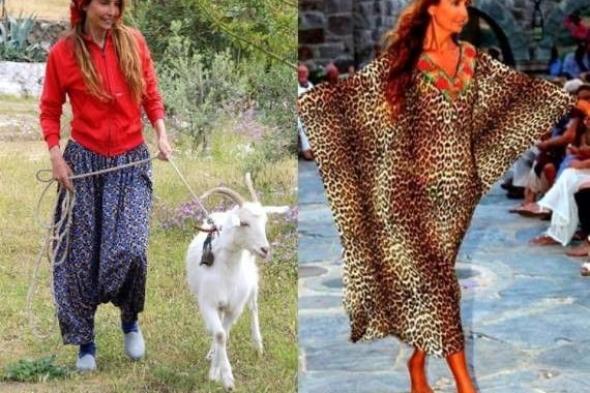 بالصور: عارضة أزياء تتخلّى عن الشهرة.. وتمتهن تربية الماعز!