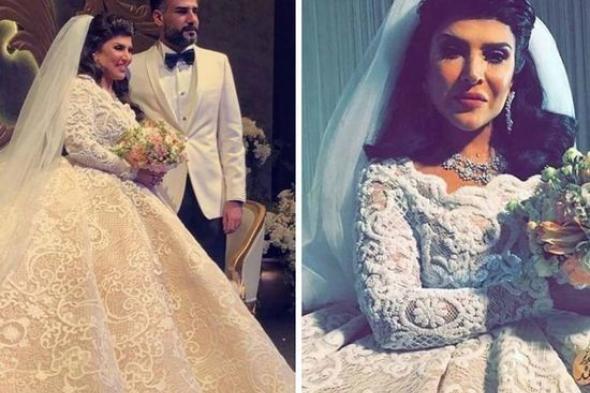 بالفيديو: زفاف ضخم وأسطوري لفنانة كويتية.. عمرها 43!