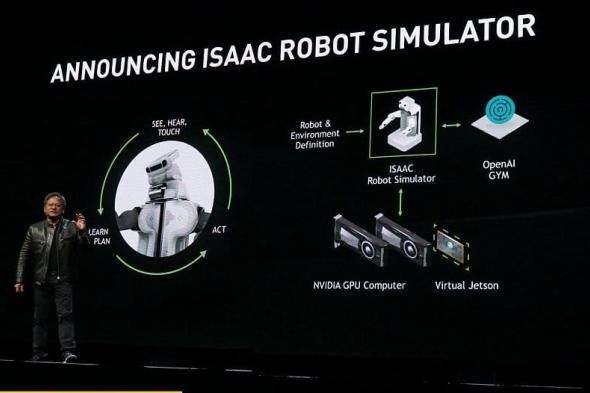 إنفيديا تدرب الروبوتات لتتعلم من مشاهدة البشر