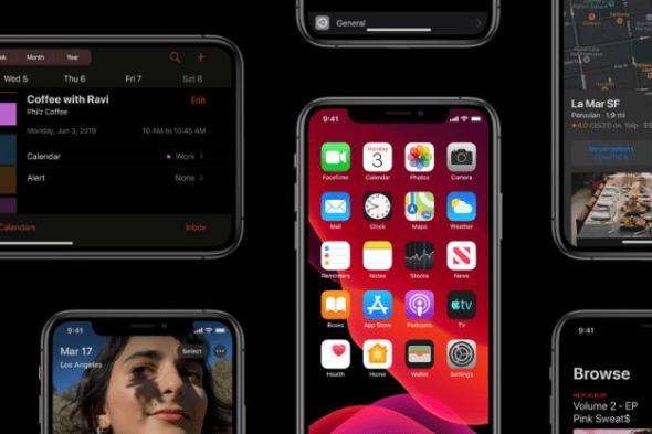 آبل تطلق الإصدار 13.1 لأنظمة iOS و iPadOS و tvOS