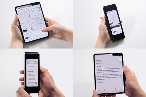 أبرز ميزات وعيوب هاتف سامسونج Galaxy Fold القابل للطي