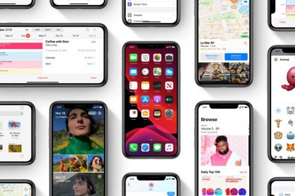 آبل: iOS 13 يعمل الآن على نصف أجهزة آيفون