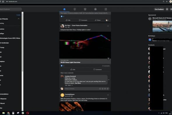 أخيرًا .. فيسبوك تبدأ اختبار (الوضع الداكن) على الويب، هل يمكن تفعيله؟