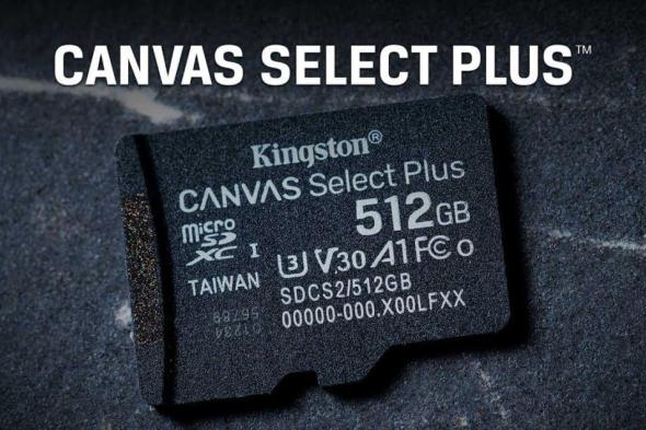 كينغستون تضيف Canvas Select Plus إلى مجموعتها