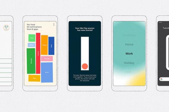 5 تطبيقات جديدة من جوجل لتقليل استخدام هاتفك الذكي