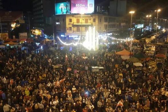 رغم الأمطار.. ساحة النور تغصّ بالمحتجين (فيديو)  
#لبنان
#lebanon24 
 via @Lebanon24