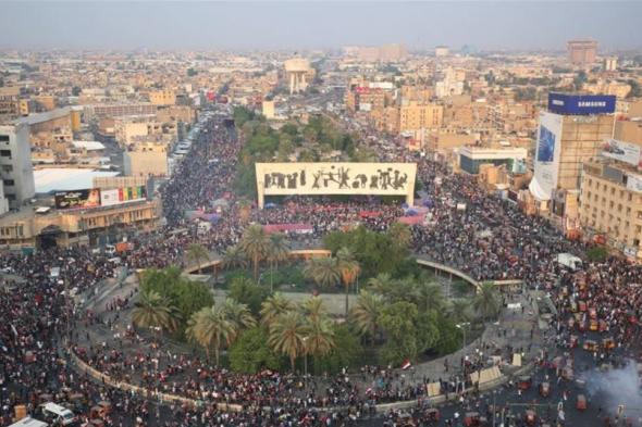 تصاعد وتيرة احتجاجات #العراق.. وساحة التحرير تشهد "أكبر تجمع"
#lebanon24
  via @Lebanon24