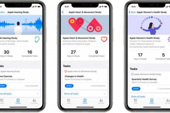 آبل تطلق تطبيقًا يتيح التسجيل في الدراسات الصحية