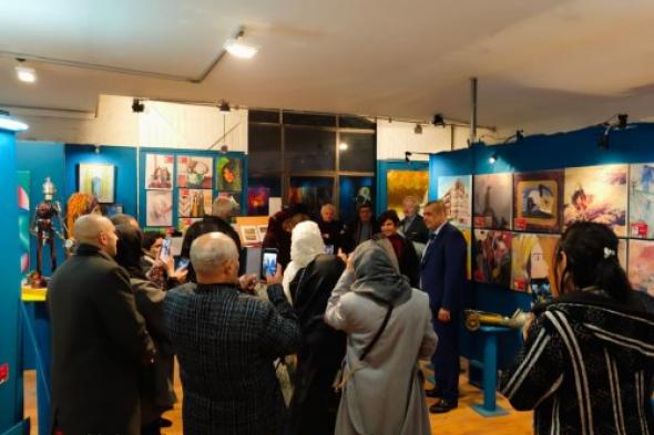 القنصل المغربي بمونبلييه يفتتح المعرض الفني التشكيلي "رؤى عربية"