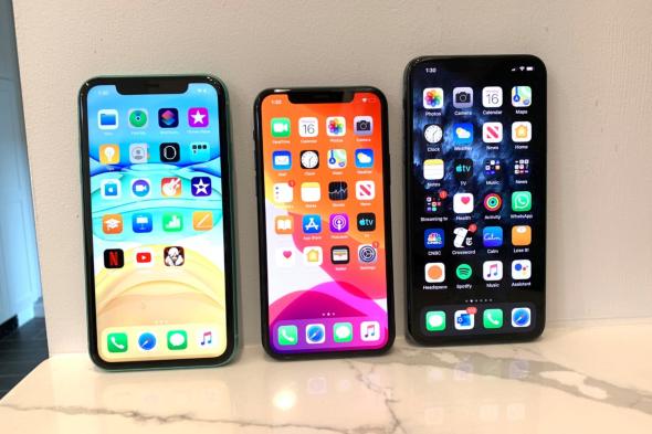 آبل تخطط لتعديل أحجام هواتف آيفون لعام 2020