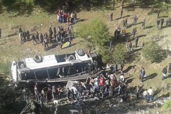 حادث حافلة مروّع يودي بحياة 22 شخصاً في #تونس 
#lebanon24
 via @Lebanon24