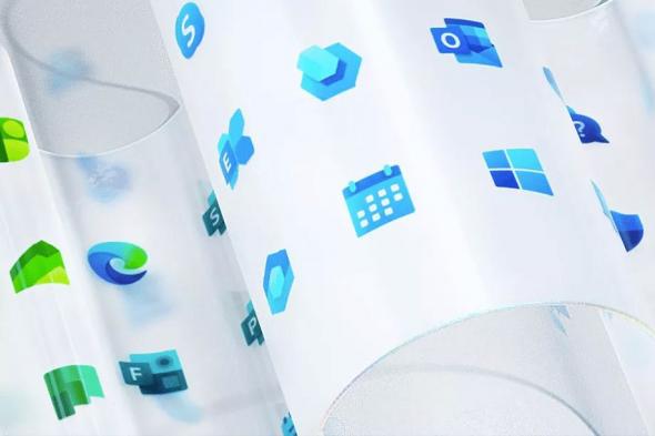 مايكروسوفت تكشف عن تصاميم جديدة لشعار ويندوز و100 أيقونة أخرى