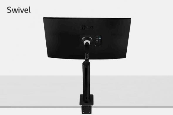 إل جي تكشف عن شاشة ذات مفصل دوار فريد من نوعه