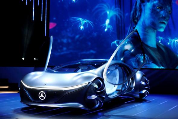 مرسيدس تكشف عن نموذج سيارة مستقبلية مستوحاة من فيلم AVATAR