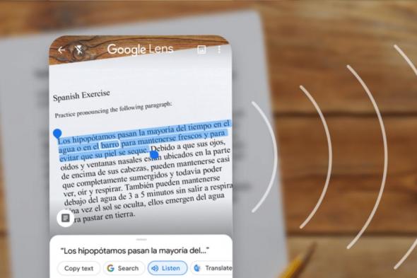 “جوجل لنز” تسمح بنسخ خط اليد ولصقه في الحاسوب