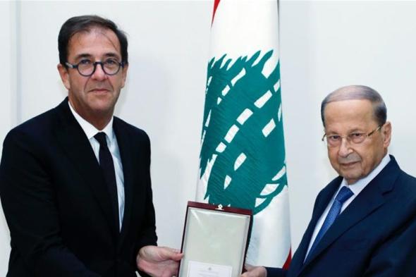 #عون أمام فوشيه: متمسك بالمبادرة الفرنسية وآسف لعدم تمكن أديب من تشكيل الحكومة
#لبنان 
#lebanon24