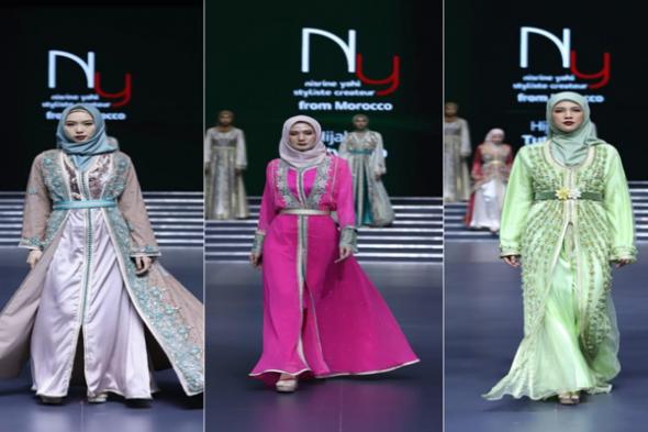 المصممة المغربية نسرين ياحي تمثِّل المغرب في عرض أزياء عالمي بإندونيسيا