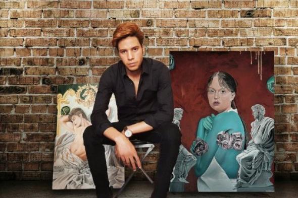 محمد رضا أبزيك.. فنان يرسم الروح والجمال من قلب شفشاون إلى متحف الفن الأوروبي