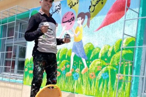 عبد العزيز اجريري .. حين يتحدث الفن بلغة الخط واللون